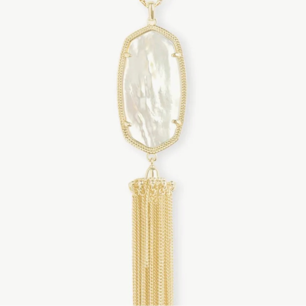 Kendra Scott Rayne Gold Long Pendant Necklace